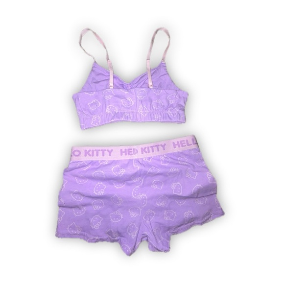 Hello Kitty Lavender Pajama Set - Picture 2 of 3